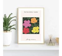 LZMASM Poster e stampe pop art di Andy Warhol, dipinti su tela, opere d'arte moderne e colorate, quadri da parete per la decorazione della casa (40x60 cm/senza cornice)