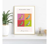 LZMASM Poster e stampe pop art di Andy Warhol, dipinti su tela, opere d'arte moderne e colorate, quadri da parete per la decorazione della casa (30x40 cm/senza cornice)