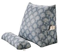 LZMLZQ Cuscino Cuneo da Lettura Triangolare,Cuscino Antireflusso per Letto,Divano Cuscino,Poggiatesta del Letto Tatami in Stile Giapponese,Adatto per Leggere E Guardare La TV 9,45x45x20cm
