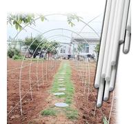 LZMZMQ Cerchi da Giardino in Fibra di Vetro per Piante da Esterno, Cerchi Flessibili Ad per Coltivare Giardini A Tunnel, Aiuole Rialzate(30pcs,4mm(3/20")-100cm(3.3ft))