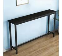 LZMZMQ Consolle dietro divano Tavolino Stretto Dietro Il Divano, Profondità 20 Cm X Larghezza 200 Cm, Consolle Sottili Small Spaces Per Sistemare Le Cose,(#B,160x20x90cm/63x8x35.4in)