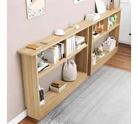 LZMZMQ Consolle dietro divano Tavolo Lungo E Sottile Con Contenitore, Tavoli Da Ingresso Profondi 15/20 Cm Per Porta D'ingresso/soggiorno, Ripiano Interno A 3 Livelli(#A,120x15x85cm/47.2" x6 x33.5in)