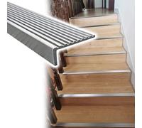 LZMZMQ Profilo per Bordi Scale Profilo Angolare in Acciaio Inossidabile da 4,5 Cm/1,8", Set di 6/12/18/24 Profili per Scale A Forma di L per Uso Interno Ed Esterno,(6pcs,200cm/78.7inch)