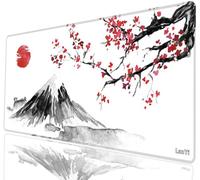 LznYi Tappetino per mouse XL, 800 x 300 mm, rettangolare, per computer, laptop e PC, 80 x 30 cm, XueJingEU