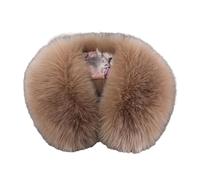 LZPCarra Donna Imitation Collar Scarf Comfort and Warm In Autumn and Winter Foulard Quadrato Donna, cachi, Taglia unica