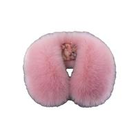 LZPCarra Imitation Collar Scarf Comfort and Warm in Autumn and Winter Suono, rosa intenso, Taglia unica