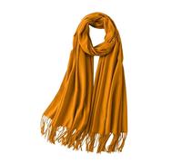 LZPCarra Una varietà di sciarpe da donna in tinta unita, tinta unita, calde, sciarpa, sciarpa regalo, sciarpa in lana blu, giallo., Taglia unica