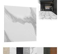 LZQ - Confezione da 27 rivestimenti per pavimenti in PVC autoadesivi - 30 x 30 cm - Piastrelle in vinile - 2,51 m² - Resistente all'usura - Impermeabile - Per soggiorno, cucina, modello C
