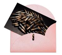 LZQPOEAS Biglietti di auguri con buste Biglietto di auguri vuoto Bullet Thank You Card Biglietti per feste Pieghevole Biglietto vuoto per compleanno Biglietti di auguri vuoti Biglietti di invito