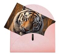 LZQPOEAS Biglietti di auguri con buste Biglietto di auguri vuoto Tiger Thank You Card Biglietti per feste Pieghevole Biglietto vuoto per compleanno Biglietti di auguri vuoti Biglietti di invito