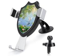 LZQPOEAS Monet's Morning Supporto universale per telefono cellulare per cruscotto parabrezza bocchetta dell'aria, supporto girevole regolabile per auto, compatibile con tutti gli smartphone da 4-6