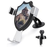 LZQPOEAS Supporto universale per telefono cellulare da auto per chiesa armena per cruscotto parabrezza bocchetta dell'aria, supporto girevole regolabile per auto, compatibile con tutti gli smartphone