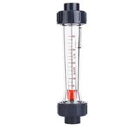 LZS-20（D）Misuratore di portata per liquidi 40-400L/H Manometro per portata di liquido Misuratori di portata per liquidi da 25 mm/1 pollice Rotametro dell'acqua ad alta precisione Raccordi per valvole