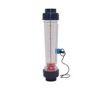 LZS-80A Rotametro for acqua in tubo di plastica for condotte con interruttore di allarme di flusso, limite superiore o inferiore (collegamento tramite colla)(12-60 m3PH)
