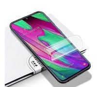 LZS Pellicola proteggi schermo per Samsung Galaxy A50[2 pezzi] copertura completa pellicola morbida idrogel protezione pellicola senza acqua polverizzante, progettata per curva telefono cellulare a