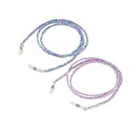 LZTDSBX Catena for Occhiali 10 Pezzi Catena for Occhiali da Sole con Perline sfumate Catena for Occhiali alla Moda Coreana Cordino Accessorio for Maschera da Donna(Sa0295)