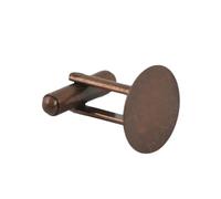 LZTDSBX Gemelli Vuoti, 50 Pezzi, Base con Finiture vuote, Gemelli for Camicia, Abito Formale, Matrimonio Fai da Te(1)