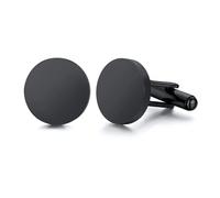 LZTDSBX Gemelli Vuoti Gemelli con Incisione Personalizzata da 50 Pezzi for Lo Sposo(CL-050 Black)