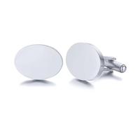 LZTDSBX Gemelli Vuoti Gemelli con Incisione Personalizzata da 50 Pezzi for Lo Sposo(CL-052 Silver)