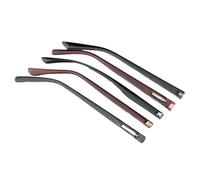 LZTDSBX Occhiali da Vista Gamba a Molla 1 Paio di Occhiali in plastica for PC da Vista Sole Punta della Gamba del Tempio Parti Riparazione for con Montatura Marrone Nero(MOD.3032 Black)