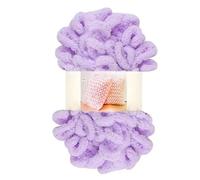 LZTDSBX Polyester Finger Loop Yarn, 2 Balls Puffy Wool Hand Braid Rope Knitting Thick Velvet Rainbow(Color 15)