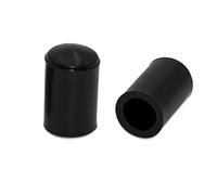 LZTDSBX Protezioni per Il Pavimento delle Gambe delle sedie, 4 Punte for Gambe in PVC, copripiedi for mobili da 6 mm, riducono Il Rumore, Tavolo Nero