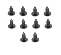 LZTDSBX Rivetti a Spinta per autoveicoli, 10 Pezzi/Set di Rivetti in plastica con Foro da 7,8 mm, Elementi di Fissaggio for paraurti e Scudi, universali