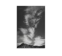 LZTEN Nuvole sopra Golden Canyon, Death Valley, California 1824 by Ansel Wall Art Adams Prints poster su tela pittura ad olio Deco senza cornice 30,5 x 45,7 cm