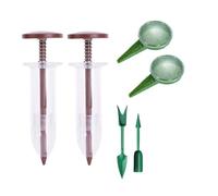 LZVMLNQI Mini dispenser per sementi da giardinaggio, strumento regolabile per semina da giardino, caffè, 10 x 3 x 3 cm