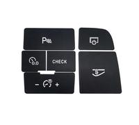 LZWLZW Adesivo per Riparazione Pulsanti Auto per Audi Q7, Automobile Tasto Decalcomanie Durevole Auto Accessori,LHD