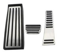 LZWLZW Copripedali per Volvo XC60, Pedale Poggiapiedi Antiscivolo Durevole Auto Accessori,Automatic-Rest