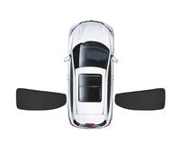 LZWLZW Parasole Auto per Toyota 4 Runner 2017-2024, Tendine Parasole Finestrini Protezione Solare Tende Oscuranti Vetri Auto Accessori,2 PCS Rear