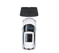 LZWLZW Parasole Auto per Toyota 4 Runner 2017-2024, Tendine Parasole Finestrini Protezione Solare Tende Oscuranti Vetri Auto Accessori,Front Windshield