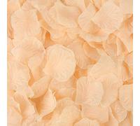 LZXD 1000 Pieces Champagne Artificial Silk Rose Petals Flower Decorati