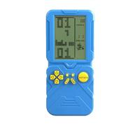 LZYCH 4,5 pollici Console di Gioco Retro Block Adatto a Giocatori Europei/Americani 23 Giochi Corse/Carro Armato Difficoltà Regolabile Regali per Mariti/Fidanzati/Bambini Giocattolo Puzzle (Blu)