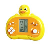 LZYCH Cartone Animato Carino Console di Gioco a Blocchi 26 Gioco Retrò Mattoni/Corsa/Carro armato Difficoltà Regolabile Compleanno per Bambini/Regalo di Natale Giocattoli Puzzle Cubetto (Giallo)
