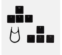 LZYDD Keycap retroilluminato per Logitech G915TKL G915 G913 G815 G813 keycaps tastiera, frecce W A S D. (8 pezzi, frecce nere con WASD)