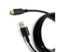 LZYDD USB Data Charging Cable Compatible with HyperX Cloud II Wireless -Gaming Headset/HyperX Cloud Alpha/HyperX Cloud III Headset/HyperX QuadCast S RGB Microphone (USB Type C Cord), Black