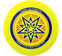 LZYKJGS Frisbee 175g, Disco da Lancio Professionale, Frisbee da Ultimate, Frisbee da Competizione Funsport, Disco da Ultimate Frisbee, Giocatori amatoriali e Professionisti (Giallo)
