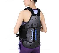 LZYLZF Tutore toracico Completo per la Schiena, tutore Posteriore con Supporto e Doppio airbag, Cintura di Supporto Lombare Regolabile con Sistema di pulegge(Size:codice M)