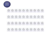 LZYWOD 20/50 ganci invisibili, portatili, autoadesivi, senza trapano, per cucina e decorazione, ganci per appendere piatti, adesivi, espositori da parete, ganci da appendere