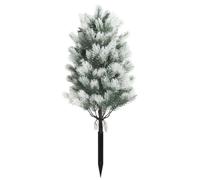 LZYWOD Albero di cedro artificiale con paletto, realistico, finto cedro, decorazione per albero di Natale, giardino, arbusti resistenti ai raggi UV