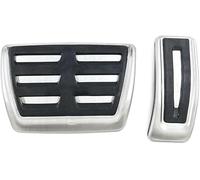 LZZDZSSL Acciaio Inossidabile Pedale Pad Coperture per Audi A4 B8 / S4 / RS4 2008-2015,Antiscivolo Pedale del Gas e Freno Accessori per Auto