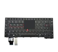 LZZSEOZ Tastiera retroilluminata LA US FR per Lenovo per ThinkPad T14 L14 P14S Gen 3 21AH 21AJ USA per tastiere Trackpoint 5N21D67970 CS22FBL-84US(FR Backlight)