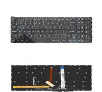 LZZSEOZ Tastiera retroilluminata PT-BR Brasile Spagnolo per Acer per Predator per Helios PH315-55 PH317-56 per Nitro 5 (2022) AN515-58 57 46 AN517-52 53(US Blue RGB Backligh)