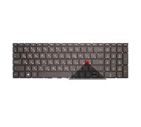LZZSEOZ Tastiera retroilluminata Russa/statunitense per HP Pavilion 15-CW Dr EC CX Dk da DY CS DW 17-BY CA(RU Black No Backlit)