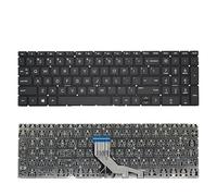 LZZSEOZ Tastiera retroilluminata Russa/statunitense per HP Pavilion 15-CW Dr EC CX Dk da DY CS DW 17-BY CA(US Black No Backlit)