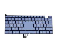 LZZSEOZ Tastiere Inglesi statunitensi per Microsoft per Surface per Laptop Go 1943 12.4 per Tastiera per Computer QWERTY Power Keycap 9Z.NJ0PQ.201(Blue No Power)