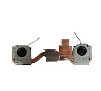 LZZSEOZ Ventola CPU GPU e dissipatore di Calore per CLEVO per NP70HP 6-31-NP7HN-102 DFS5K223052831-FNTS FNTS