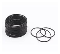 LZZYFPX 10 Pezzi Anello di Gomma Guarnizione Nera O-Ring OD52/55/60/62/65/70/75/80/85/90/95/100 * 2,5 mm Guarnizione O-Ring Guarnizione Olio Rondella(70x65x2.5mm)